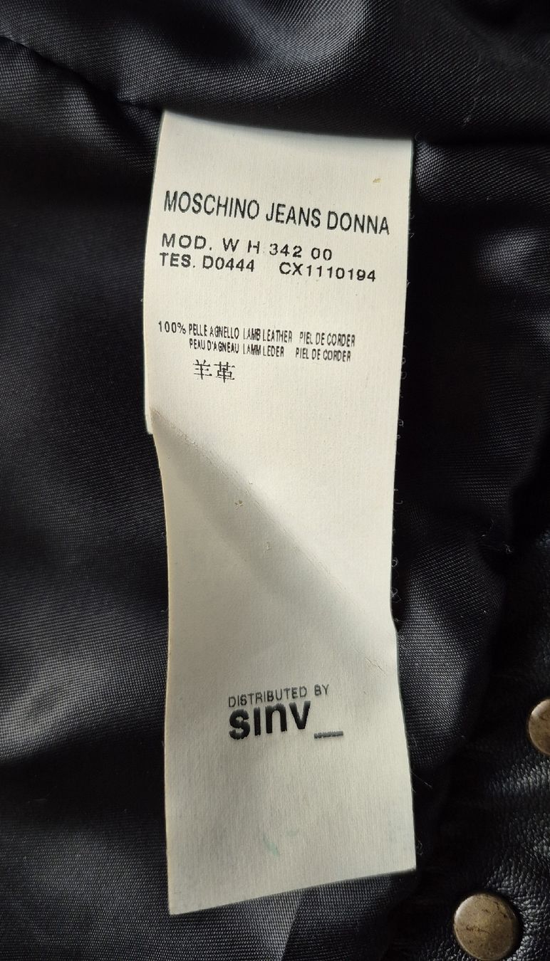 Moschino Jacken: Damenlederjacke MOSCHINO – Neu (gemäss Beschreibung) aus Schaffhausen von Captancemo 5