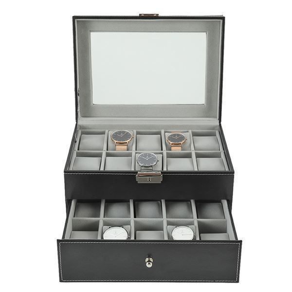 Uhrenaufbewahrung Uhrenkoffer Herren Uhrenkoffer Uhrenbox Herren