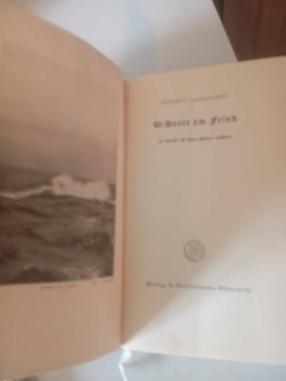 Livres: Buch "U-Boote am Feind" Werner v. Langsdorff 1937 – D'occasion à Basel par Petergunn 4