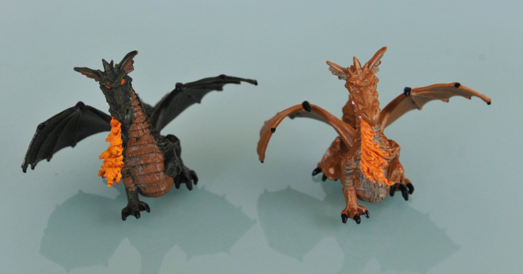 Statuette: Papo feuerspeiende Drachen – Usato da Hofstetten SO venduto da Edradour3 1