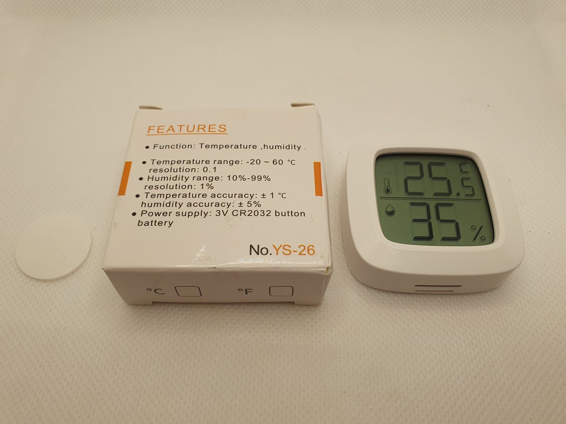 Altro per la casa: Digitales Thermo-Hygrometer, magnetisch – Nuovo e nell'imballaggio originale da Gossau SG venduto da Puch-tech 1