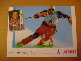 MICHAEL TRITSCHER (AUT) SKISTAR  HANDSIGNIERT AK !