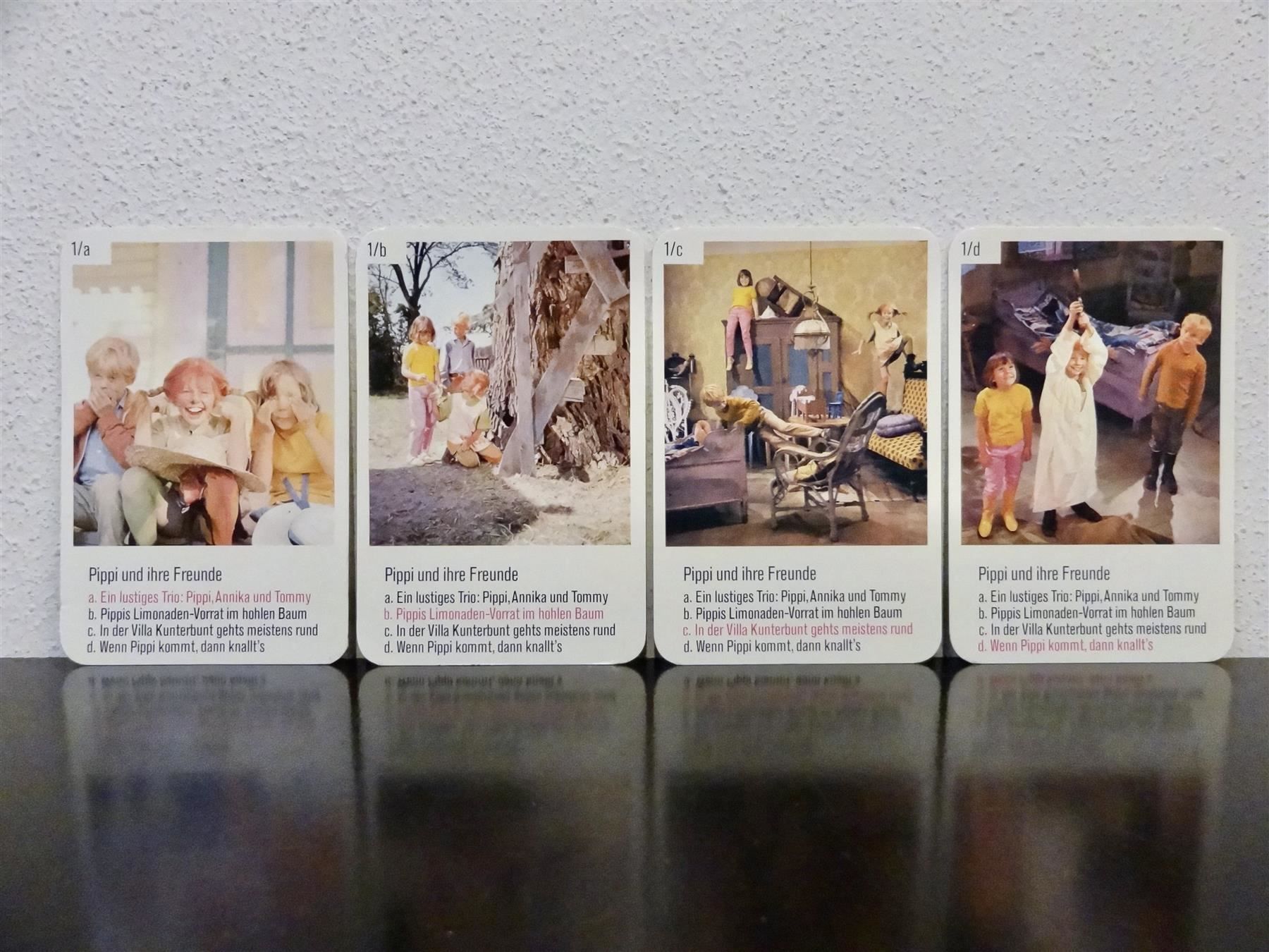 Ravensburger Giochi: schönes altes Quartett PIPPI LANGSTRUMPF – Usato da Kerzers venduto da wisaundso 3