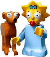 LEGO 71009 série SIMPSONS 2 Maggie and Santa's Little Helper