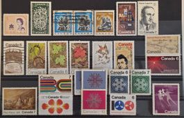 Kanada 1969-1972 Lot Jahreszeiten Insulin Wissenschaft Kunst
