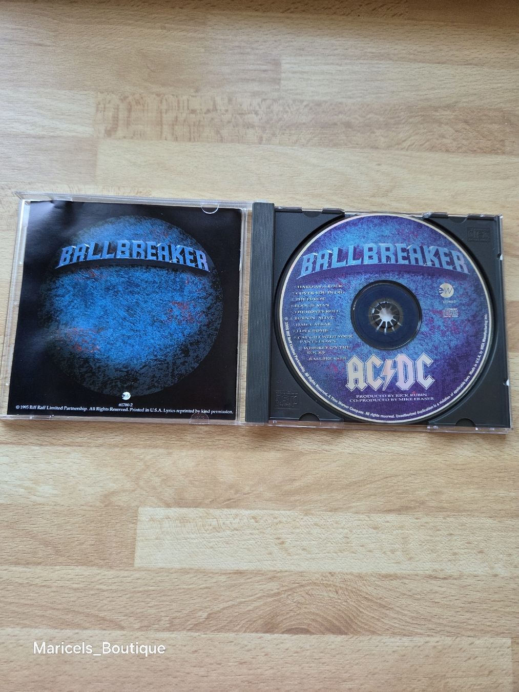 CD: AC/DC Ballbreaker CD 1995 good condition – Usato da Winterthur venduto da Maricels_Boutique