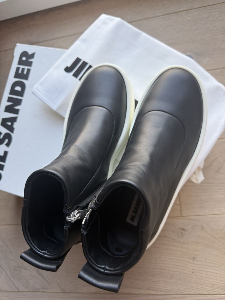 Jil Sander Scarpe da donna: New Jil Sander leather sneakers, 38 – Nuovo e nell'imballaggio originale da Zug venduto da Nat.yushkevich 6