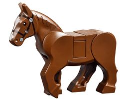 LEGO Minifigur Tier Pferd, reddish brown (Art-Nr. 6022359)