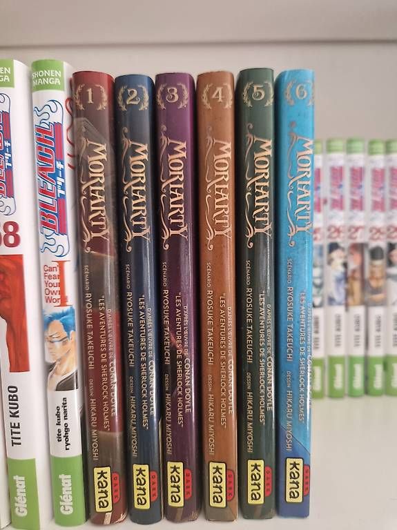 Fumetti: Moriarty Tome 1 à 6 – Usato da Palézieux-Village venduto da oce_yc95