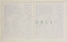 ST131) 299RM,Rollenmarke mit seltenem Buchstebe D Kt. 300 -