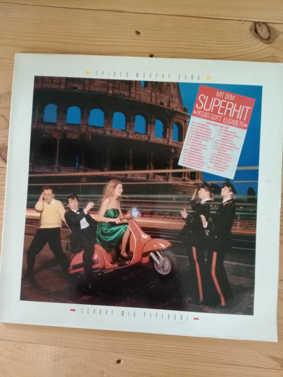 Spider Murphy Gang LP - Scharf Wia Peperoni (Gebraucht) in Waldenburg ...