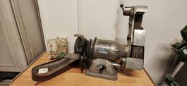 Tisch Schleifmaschine Polier- und Bandschleif- Maschine