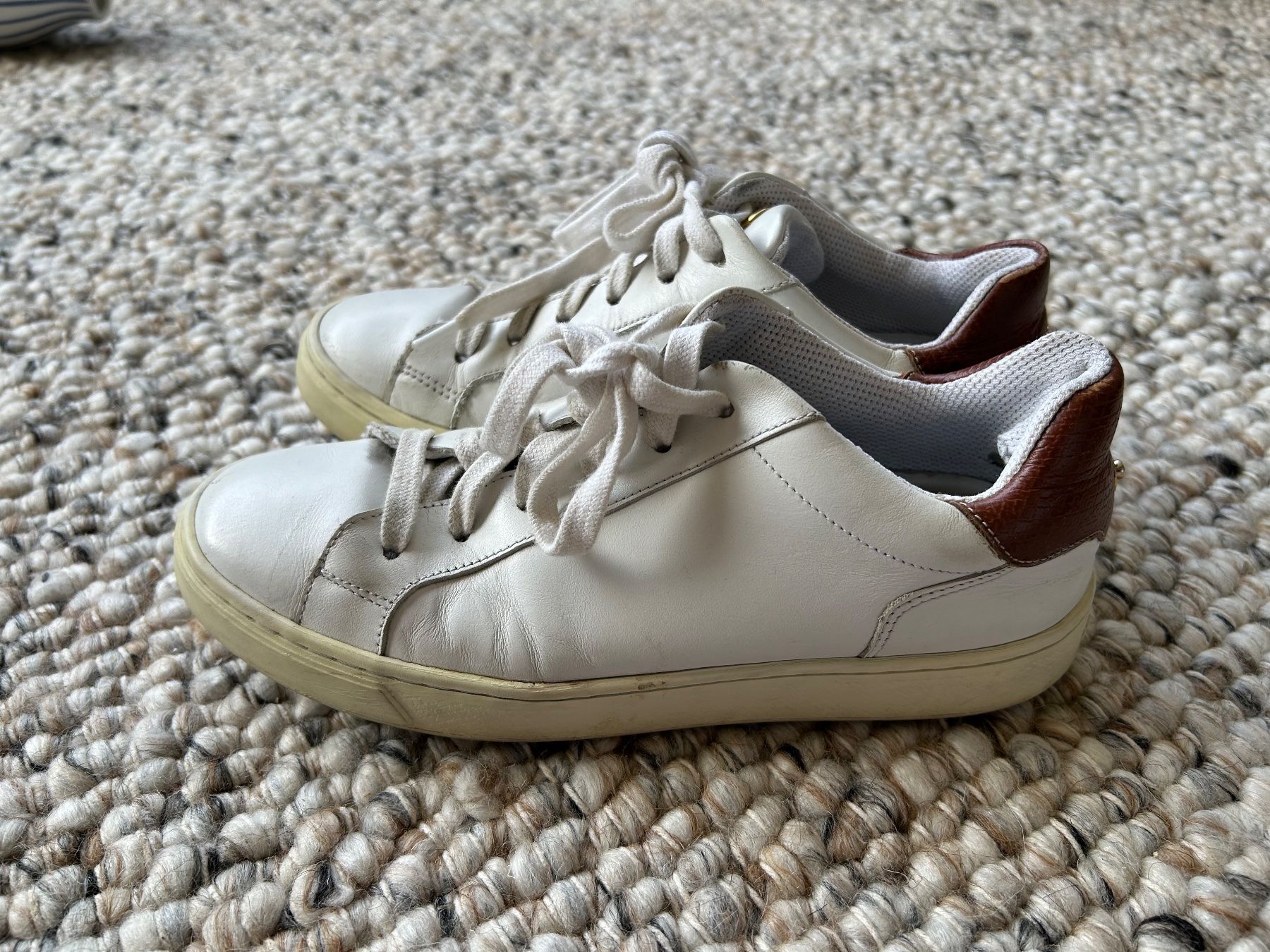 Longchamp Scarpe da donna: Longchamp Sneakers, Gr. 35.5, Weiss – Usato da Wallisellen venduto da tho_9tbl 2