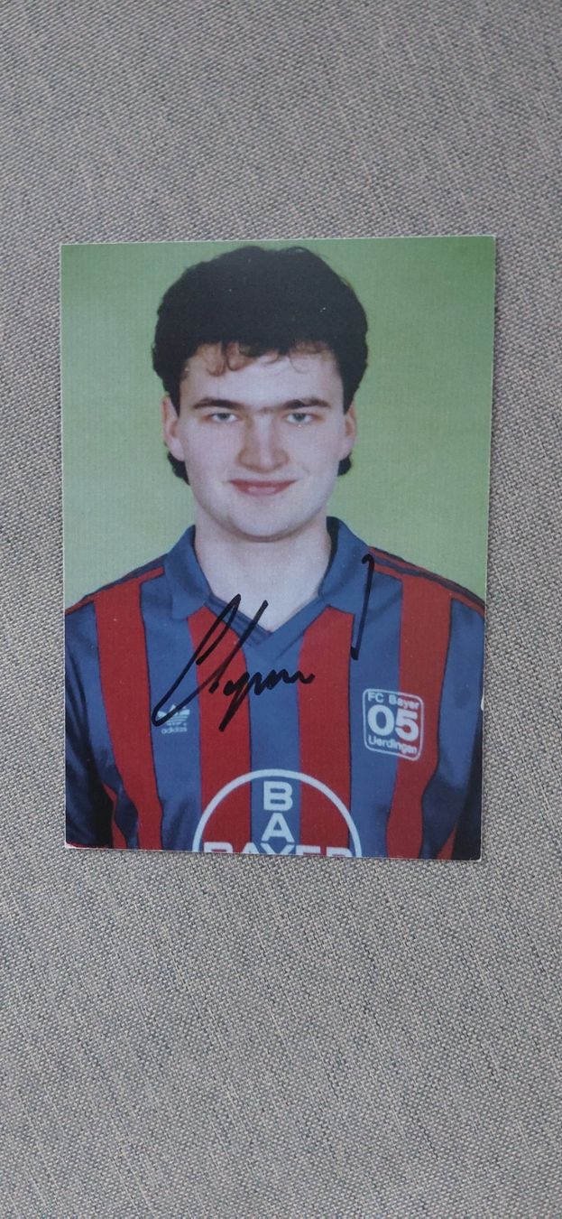 Autographes: Autogrammkarte Stephane  Chapuisat – D'occasion à Schmerikon par Olympia04