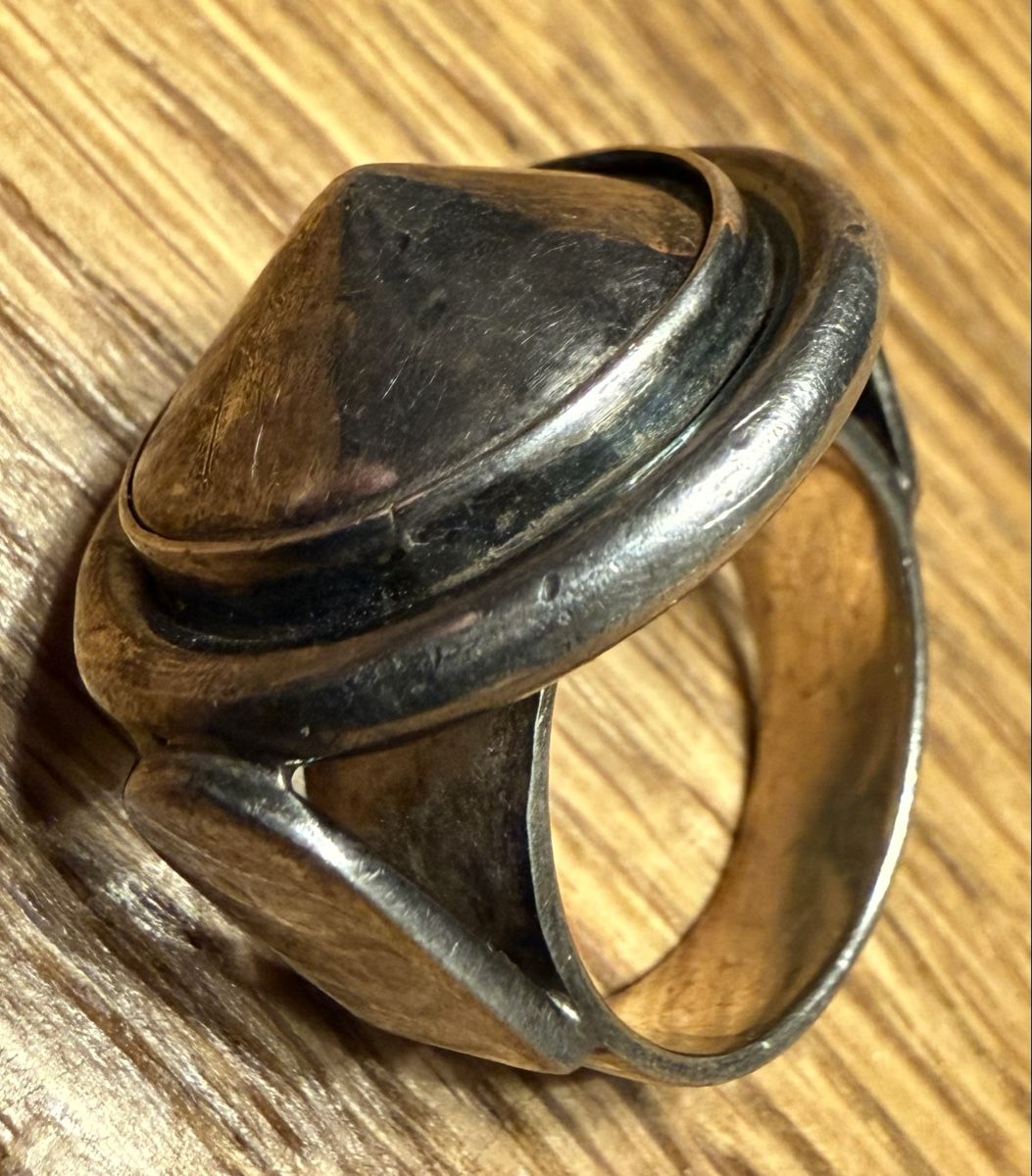 Anelli: Schwerer Silber Fingerring Ring 925 Sterling – Usato da Goldach venduto da Messerguru
