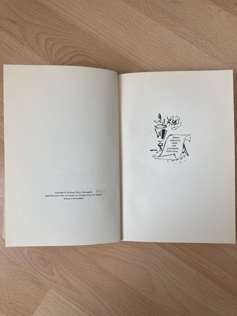 Libri: Stunden im Garten_Hermann Hesse – Usato da Biberist venduto da Nafena 1