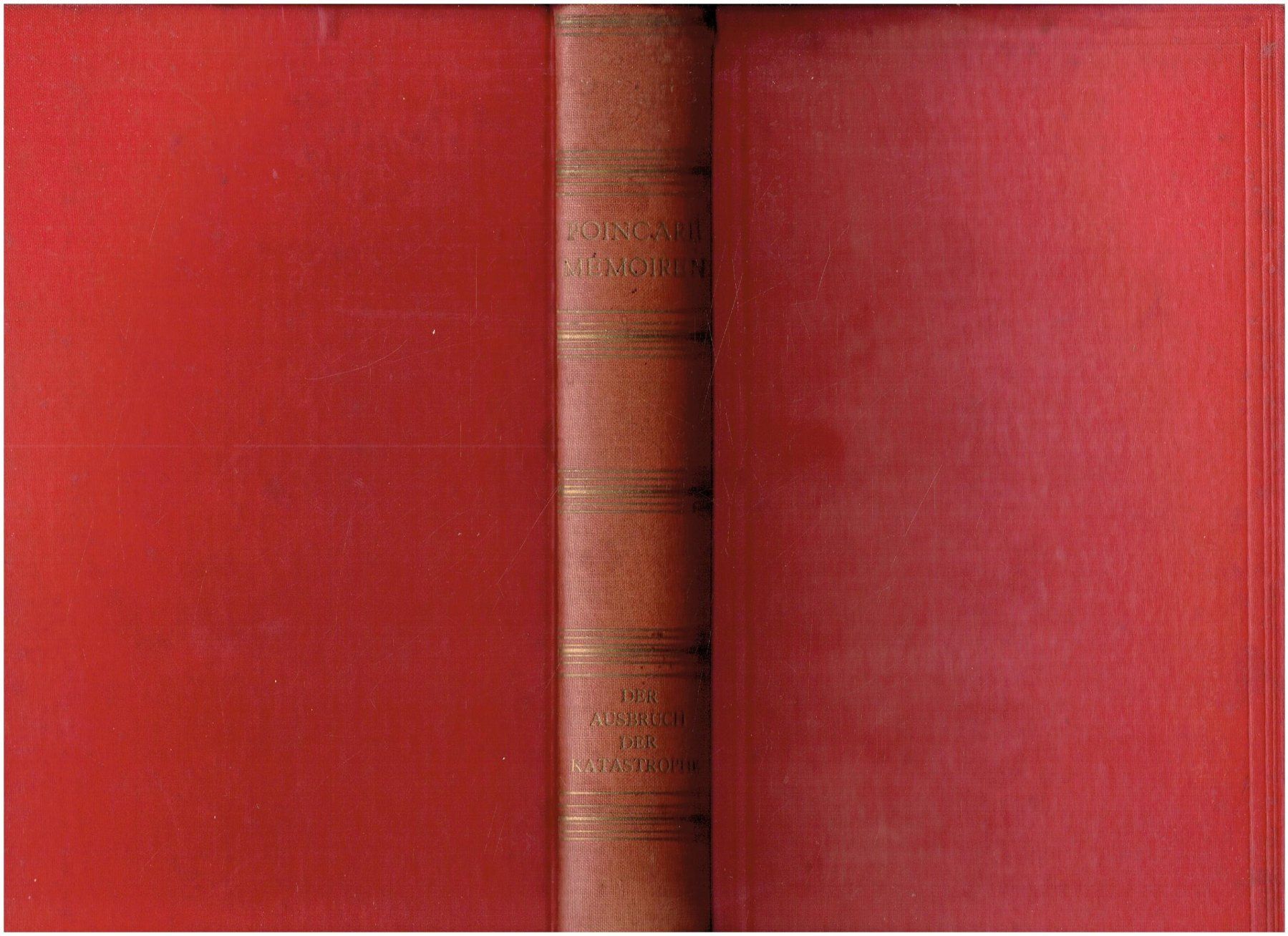 Livres: Raymond Poincaré  Memoiren – D'occasion à Flims - Dorf par Stagediver 2