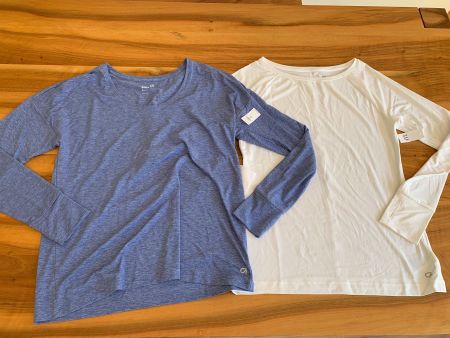 GAP Fit Breathe 2 fabrikneue Funktionsshirts Langgarm Gr. M