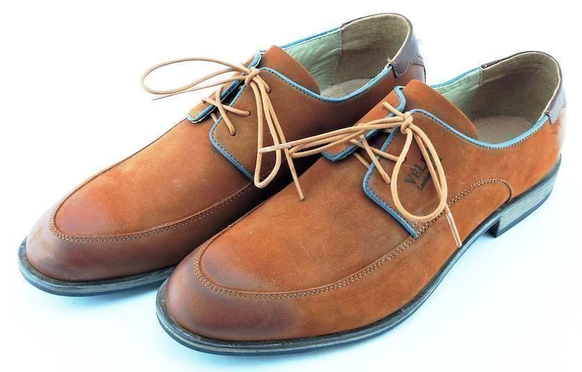 Scarpe da uomo: Herren Leder Business Schuhe Gr. EU 44 – Nuovo e nell'imballaggio originale da Rengg venduto da WSMSports 1