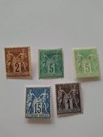 Timbres France Type Sage