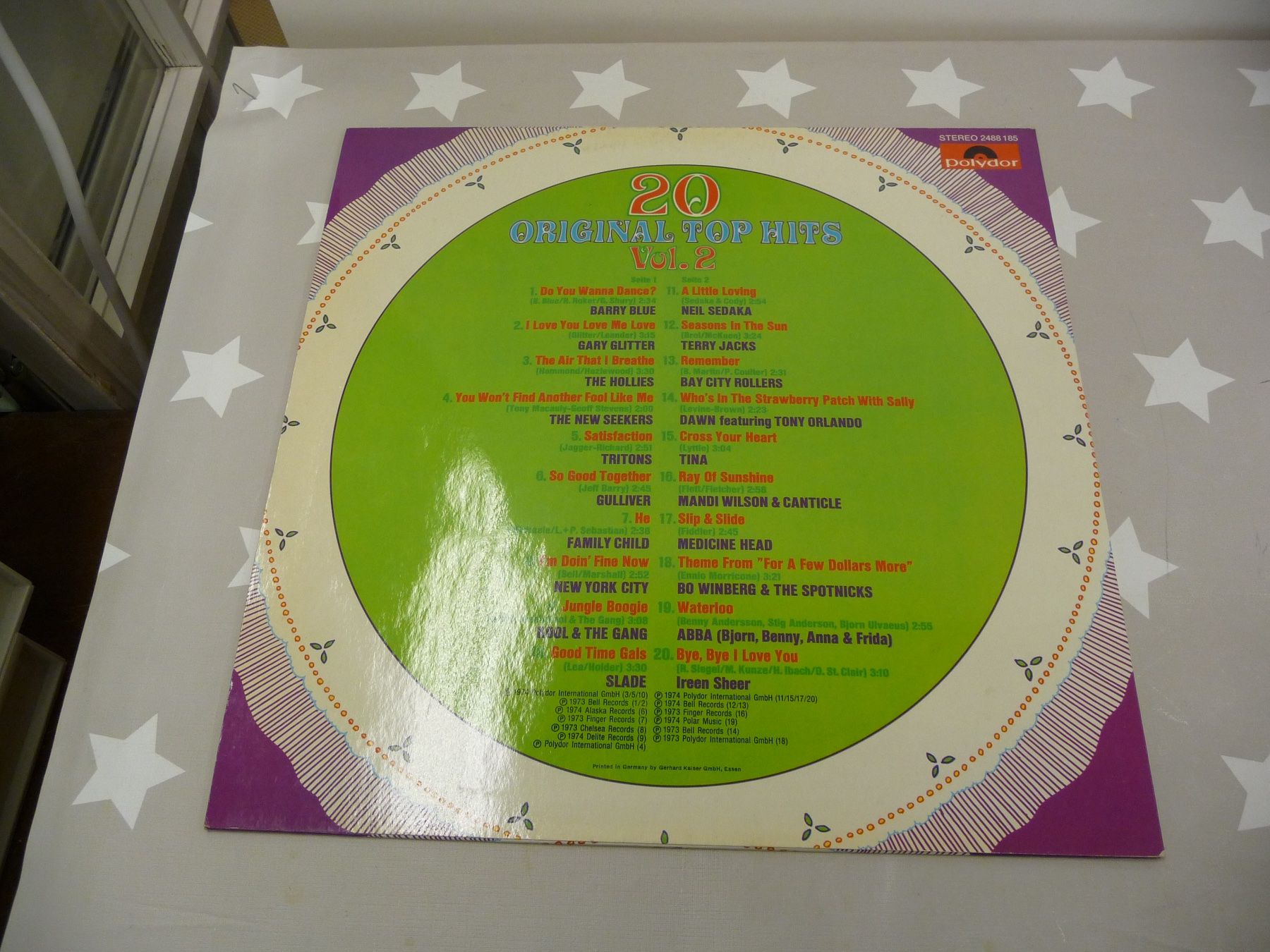 Dischi in vinile: LP: 20 Original Top Hits Vol. 2 – Usato da Rafz venduto da Powacaddy 1