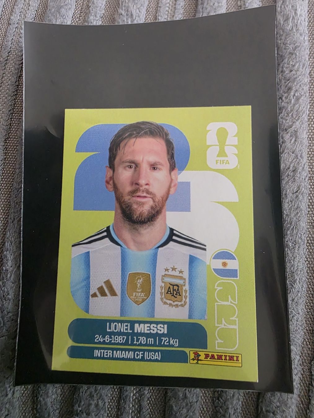 Panini Carte collezionabili: Panini Lionel Messi – Nuovo (secondo la descrizione) da Walliswil b.Wangen venduto da flavia24