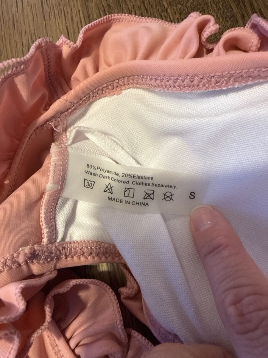 Maillots de bain & Bikinis: Bikini Rüschen rosa Grösse S neu – Neuf (Voir description) à Arbon par llaauraa 2
