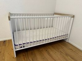 Kinderbett Paidi mit Matratze