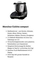 Monsieur Cuisine compact Multifunktionskocher Edelstahl 1.5L