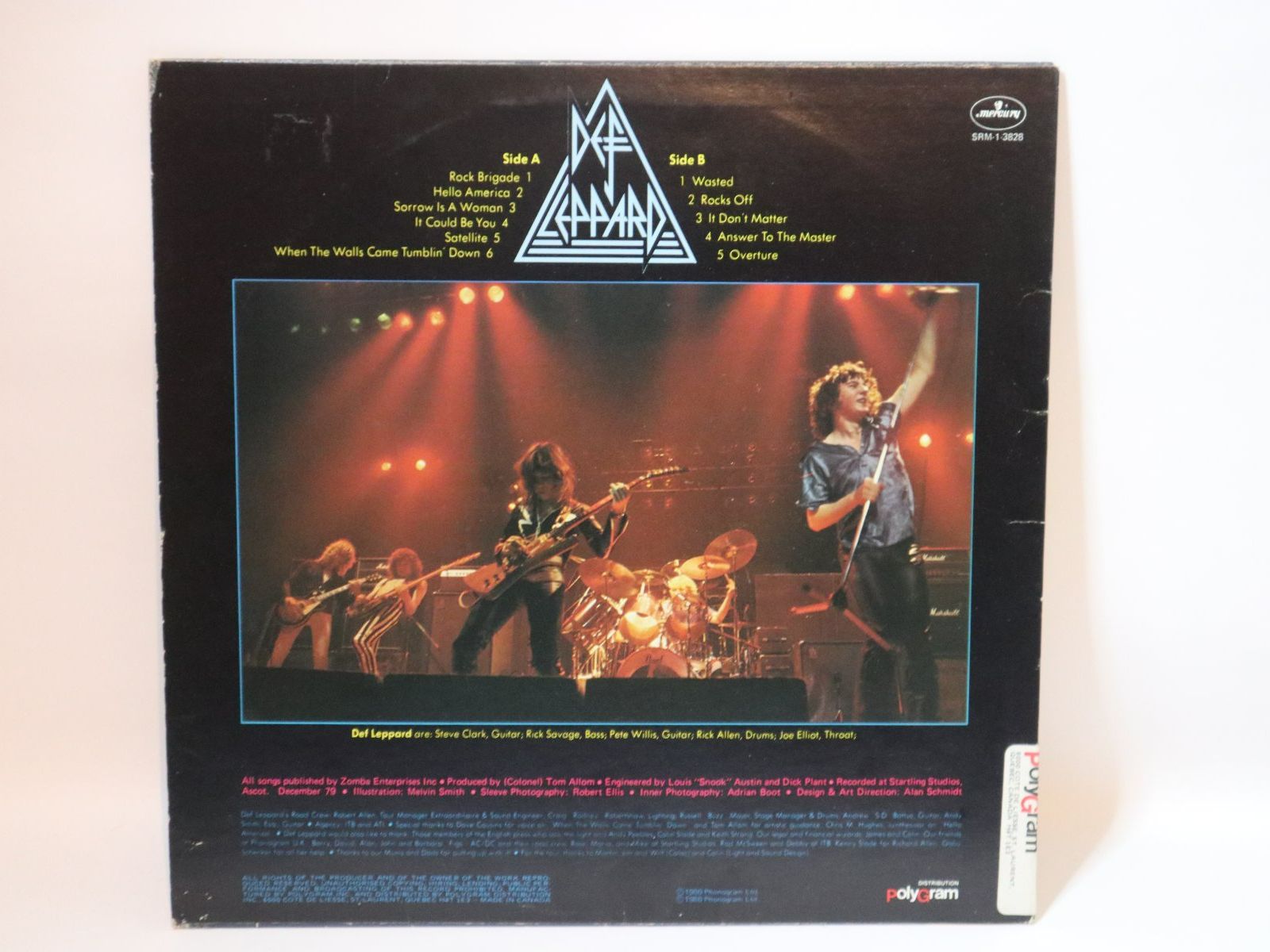 Schallplatten: Vinyl LP Def Leppard On Trough The Night – Gebraucht aus Eschenbach SG von Astalavista 1