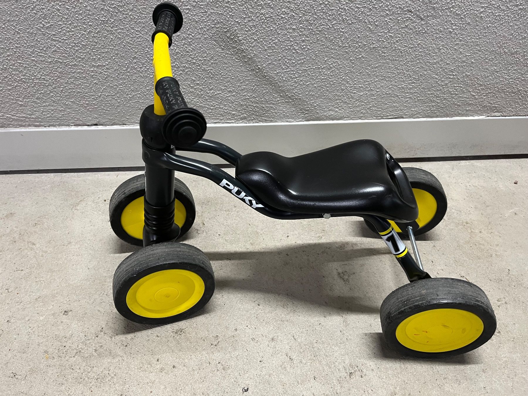 Puky Veicoli per bambini: Puky schwarz/gelb – Usato da Basel venduto da Eki_Basel 3
