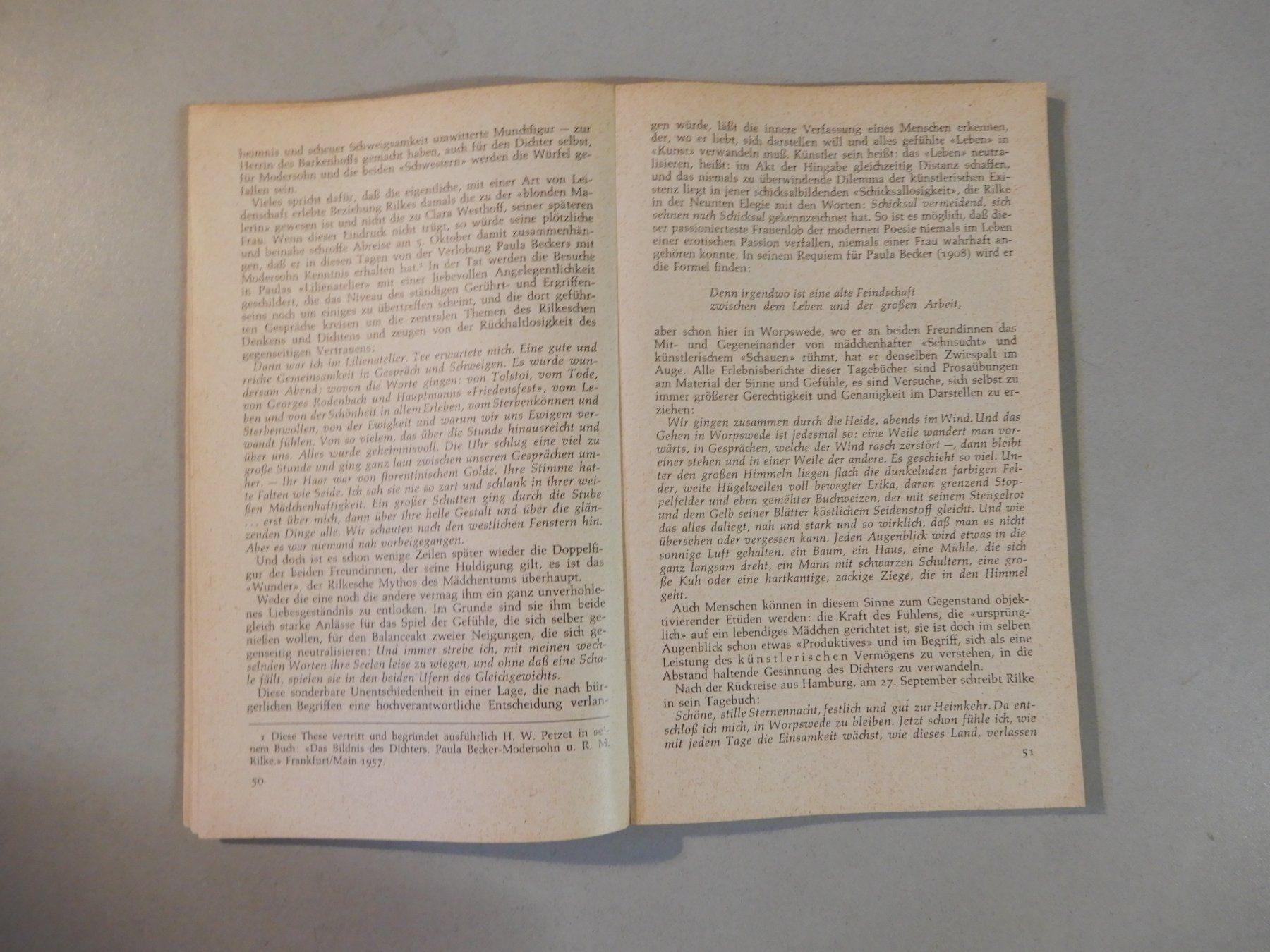Libri: Rilke Monographie von Rowohlt, 1958 – Usato da Erstfeld venduto da Mario_boe0 5