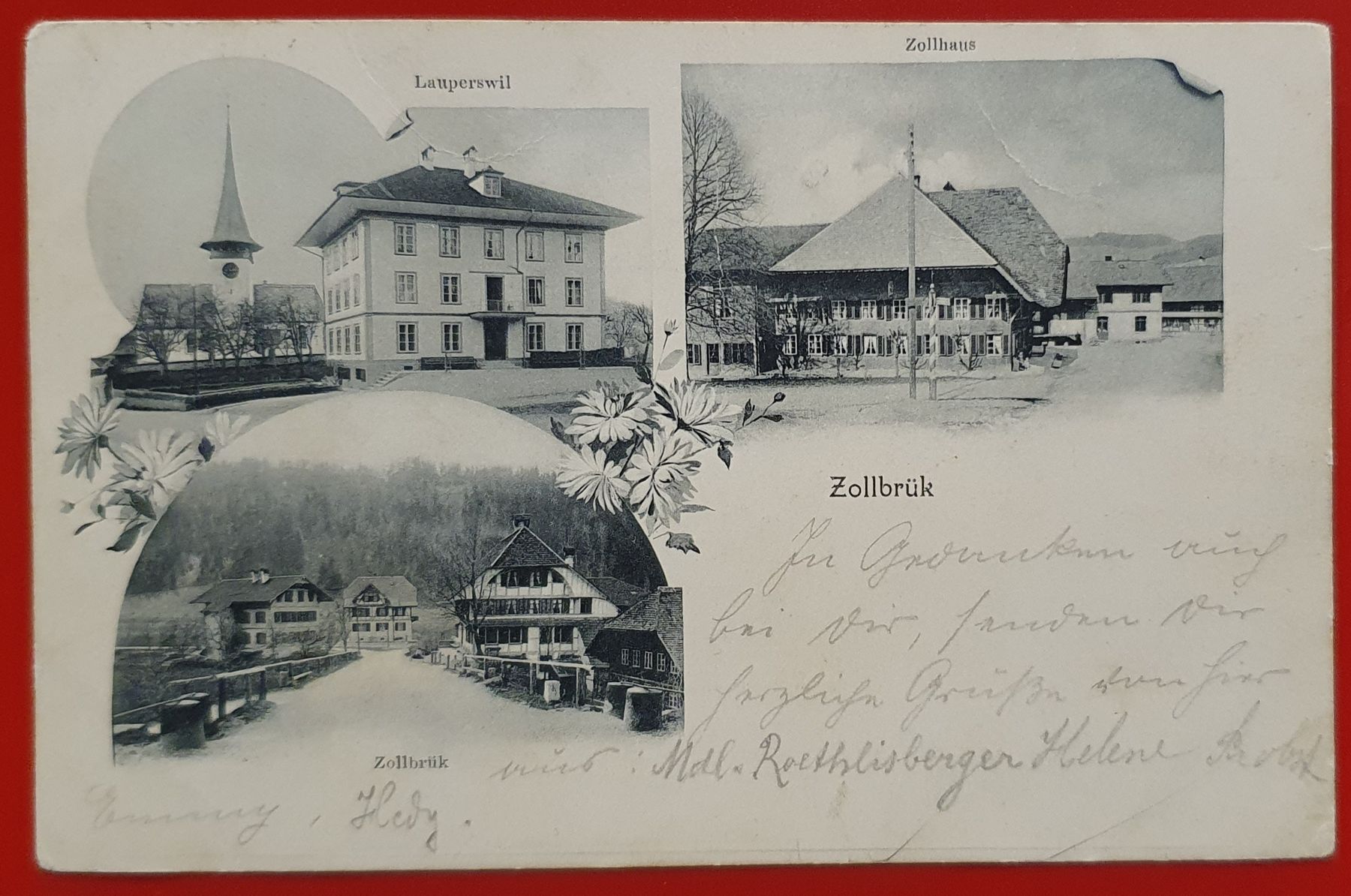 Cartes postales: Zollbrück 1902 – D'occasion à Kreuzlingen par Rschweiz1