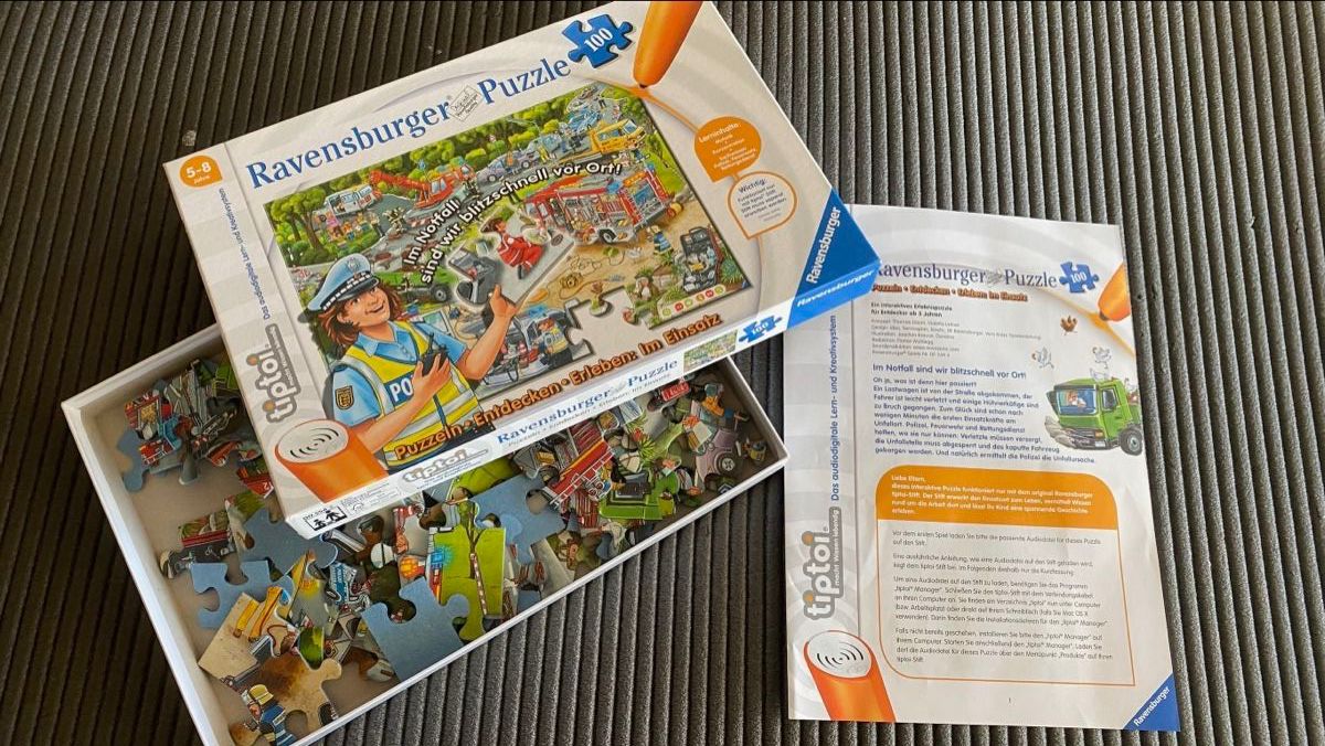 Tiptoi Puzzles: Ravensburg Tiptoi Puzzle – Neu (gemäss Beschreibung) aus Wauwil von Shine24