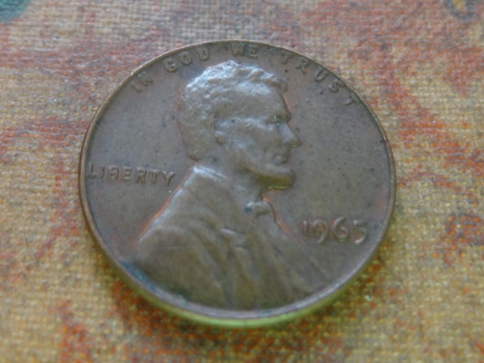 Tutti le monete: USA 1 cent 1965 – Usato da Romanel-sur-Lausanne venduto da Swift13