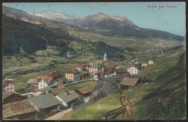 Gruss  aus  Tinzen   1918