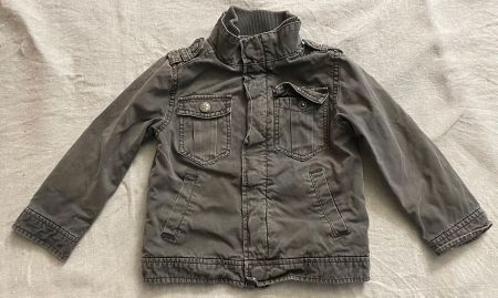 H&M Jacke, Khaki, Grösse 98/ 2-3 Jahre, Top Zustand!