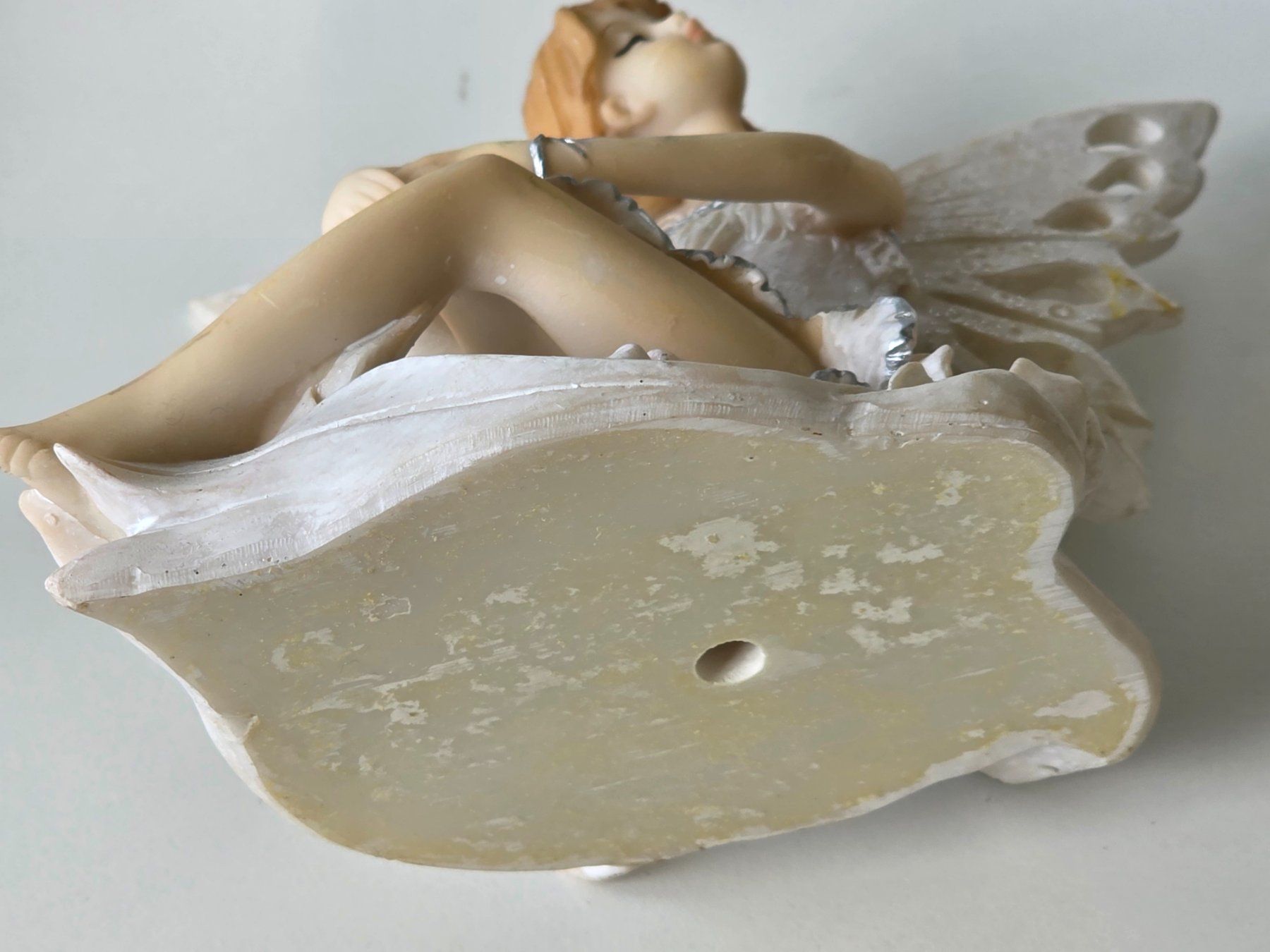 Statuette: vintage 70/80er Elfenfigur Feenfigur sitzend Fee Elfe – Nuovo (secondo la descrizione) da Dürnten venduto da Bachtelsurfer 7