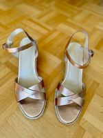 Keilsandalen JONAK Gr. 40 roségold