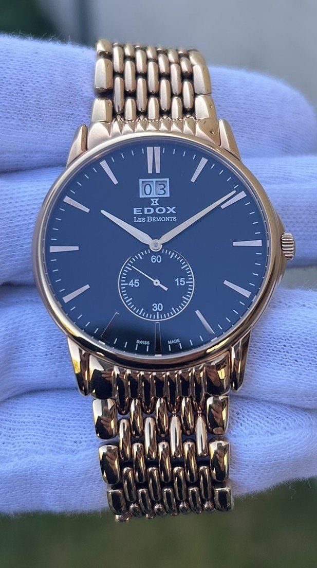 Edox Orologi: Edox - Les Bemonts (Fullset) 40mm – Usato da Gümligen venduto da icvo_watches