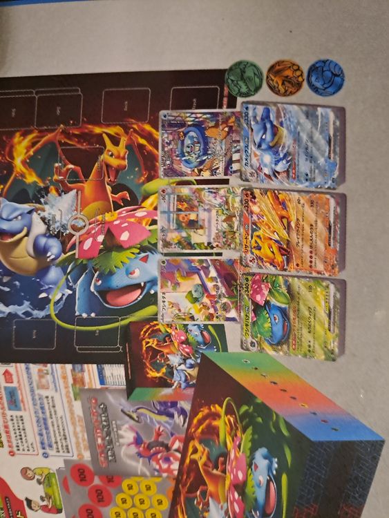 Special Deck Set Ex Charizard Venusaur Blastoise Scarlet Kaufen Auf Ricardo 6076