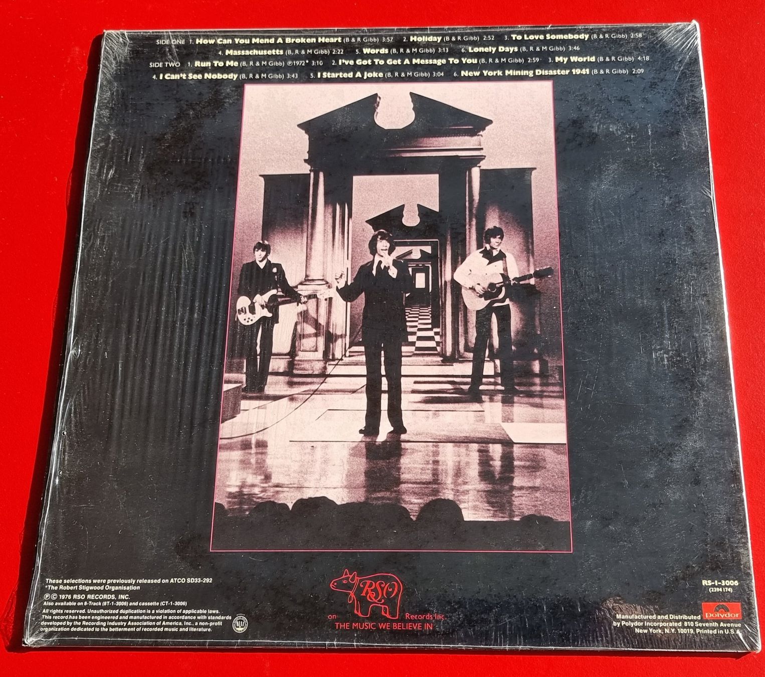 Dischi in vinile: LP BEE GEES GOLD VOLUME ONE POLYDOR 1976 – Usato da Düdingen venduto da Quartierstrasse 1