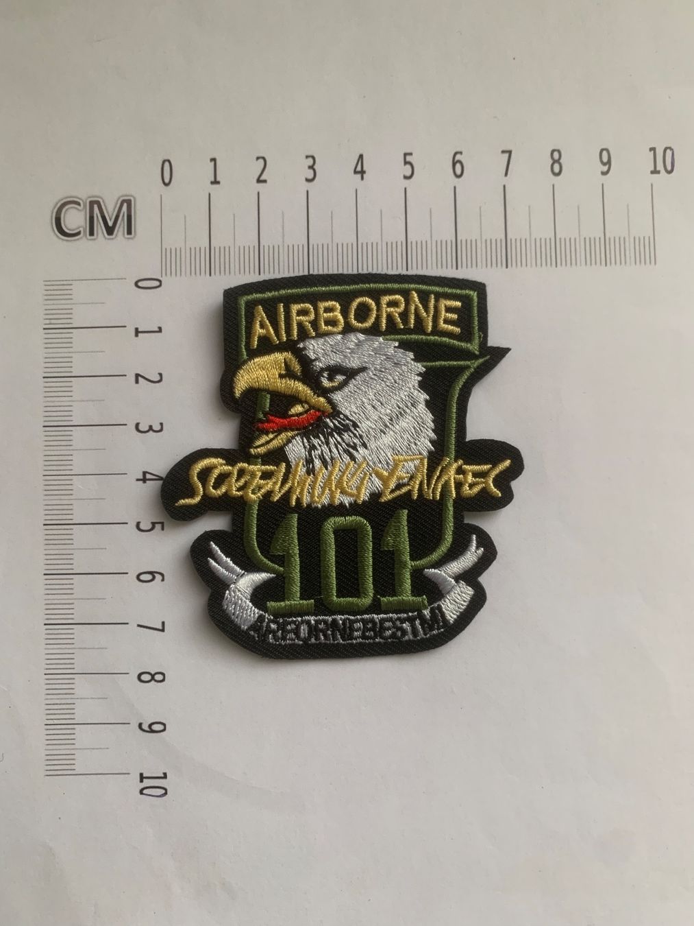 Patches: Airborne 101 Army Patch Badge, Bügelbild – Neu und originalverpackt aus Ostermundigen von Mcone 1