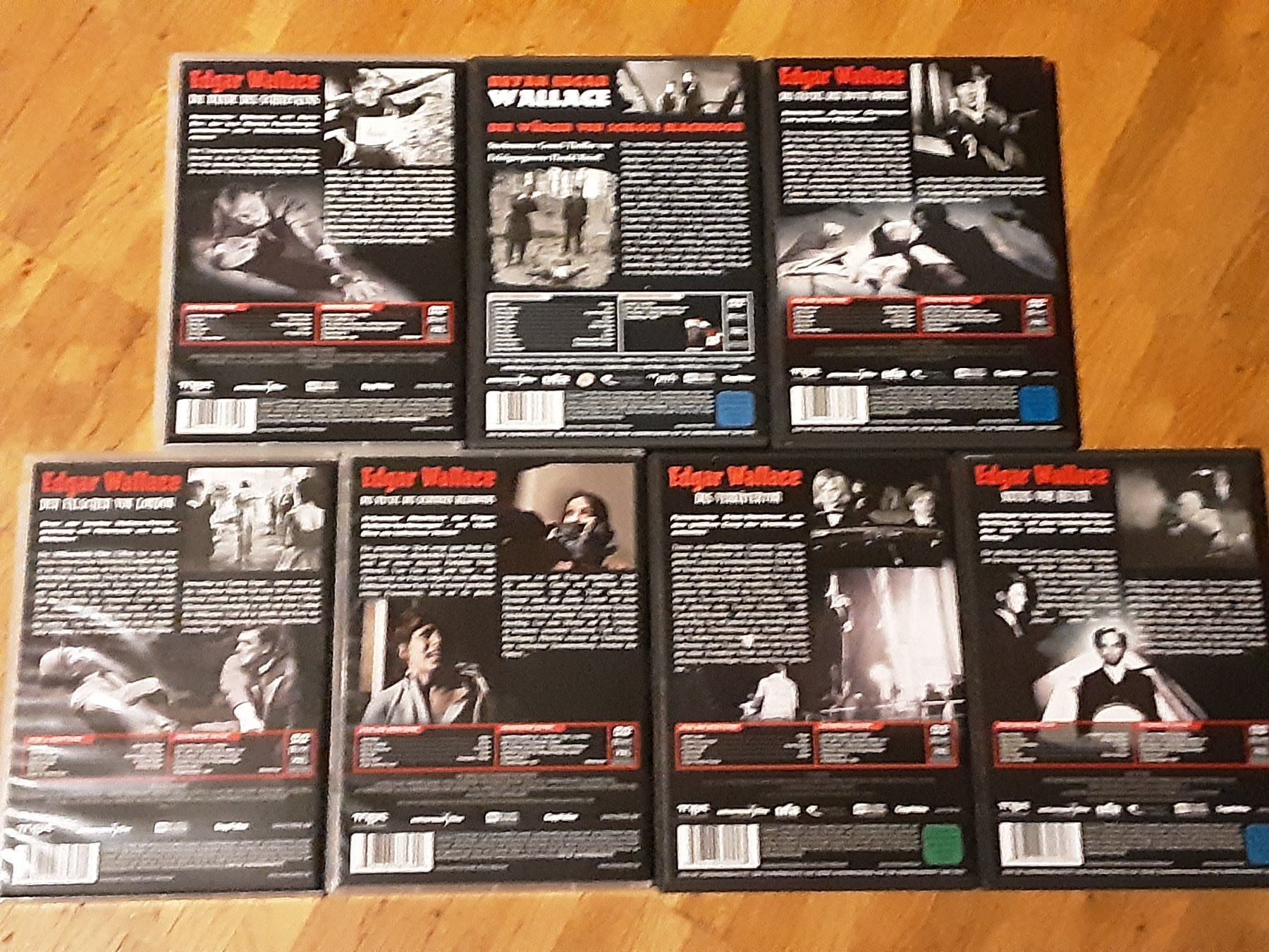 Tutti i DVDs: Edgar Wallace - 7 Filme – Usato da Wallisellen venduto da Sawr 4