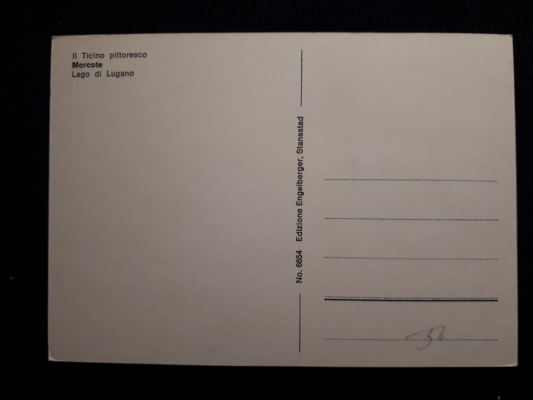 Ansichtskarten: MORCOTE – Gebraucht aus Ponto Valentino von giorgia06 1