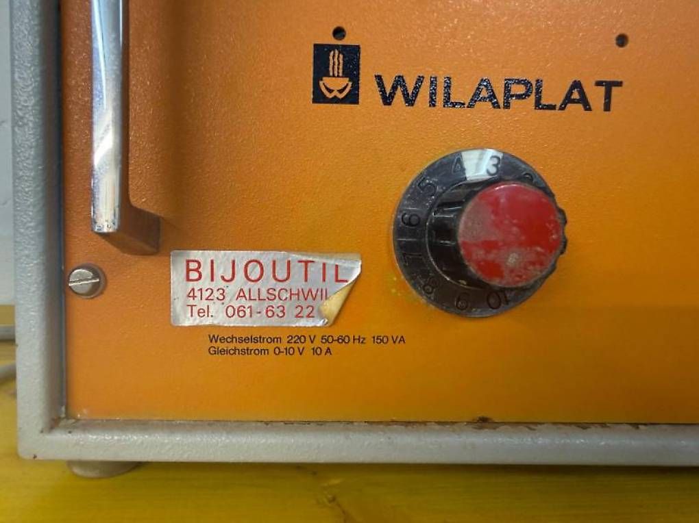 Tutte le macchine: WILAPLAT Galvaniksystem mit div. Bädern – Usato da Nidau venduto da Preloved_Nidau 1