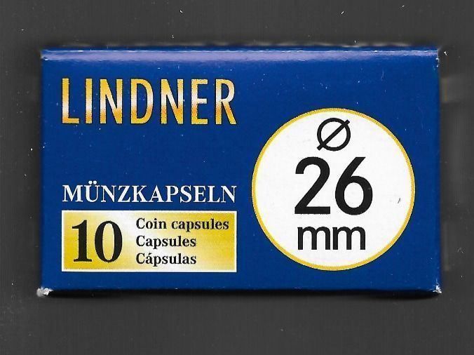 Lindner 10er Pack Münzkapseln 28 mm (Gebraucht) in Lichtensteig für CHF