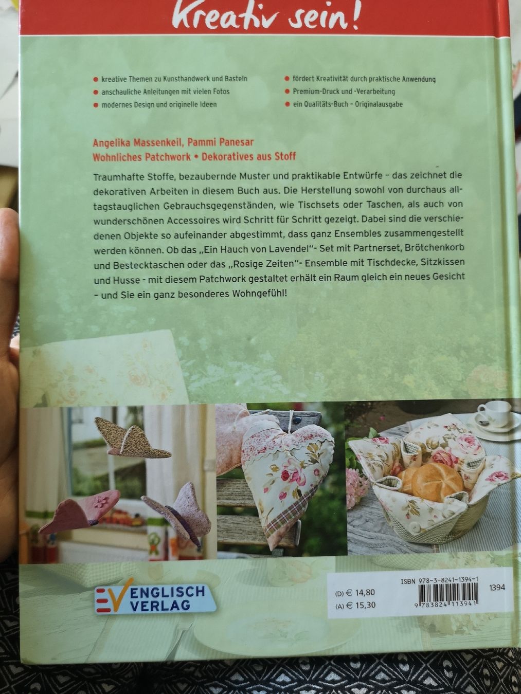 Libri: Handarbeitsbuch: Wohnliches Patchwork-Dekoratives auf Stoff – Usato da Aarwangen venduto da Byv7 1