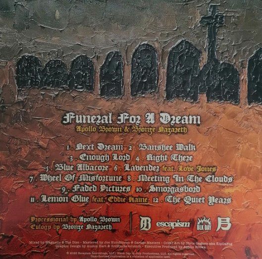 Dischi in vinile: Apollo Brown & Bronze Nazareth "Funeral For A Dream" Vinyle – Usato da etoy venduto da Vinyle-is-back.com 1