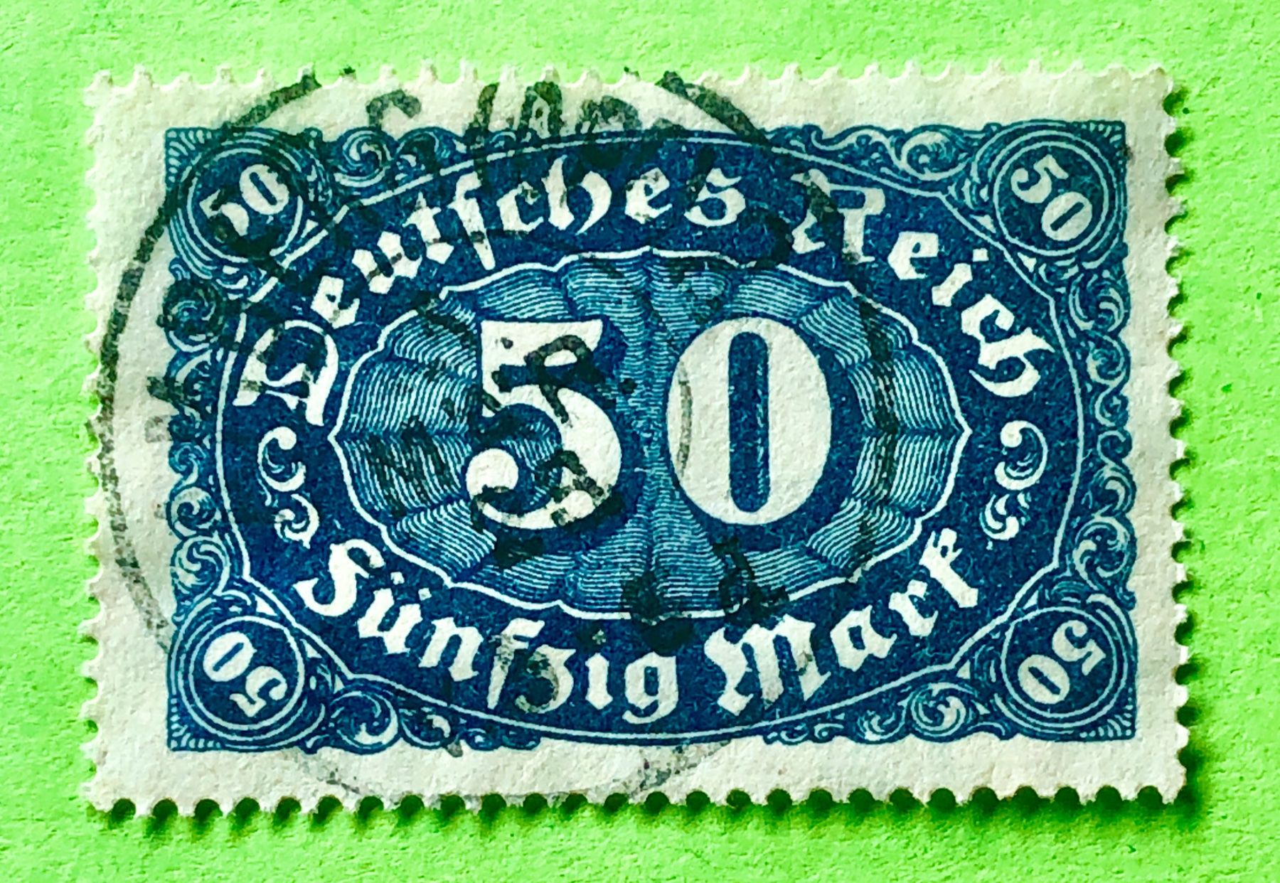 Tutti i francobolli: Briefmarken aus Deutsches Reich gestempelt  – Usato da Aarau venduto da Angi-007